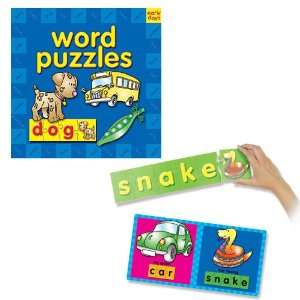  Match and Learn Word Puzzles: Toys & Games
