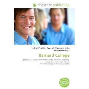  Barnard College (9786132698827) Books