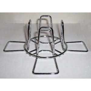   Grill Roaster Holder (Steel Constructed Chrome Plated) Kitchen