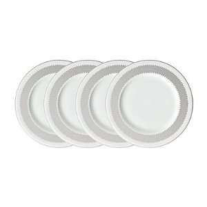   Wedgwood Vera Wang Grosgrain Soiree Plates, Set of 4: Kitchen & Dining