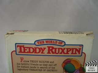 Teddy Ruxpin   The Treasure of Grundo VHS  