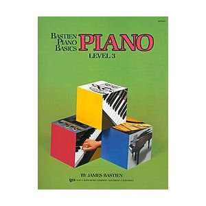  Bastien Piano Basics, Level 3, Piano Musical Instruments