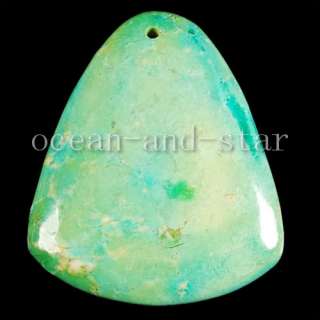 Russia Grass Turquoise Pendant Bead A79128(Free Ship)  