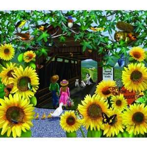    Foot Traffic 550pc Jigsaw Puzzle by Mary Thompson: Toys & Games