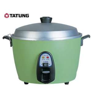 New Tatung TAC 11KD 10 CUP Rice Cooker Pot 110V Green  