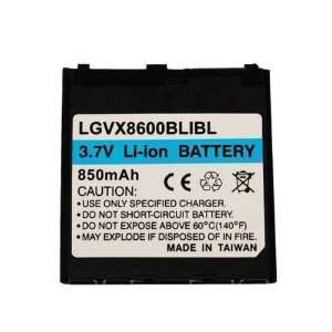   Ion Standard Battery for LG 8600   Blue Cell Phones & Accessories