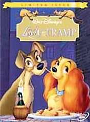 Lady and the Tramp DVD, 1999  