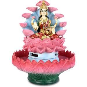  Lakshmi Goddess of Luck and Prosperity Table Top Fountain 