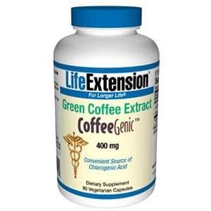   Coffee Extract, 400 mg, 90 vegetarian capsules