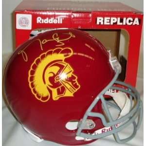  Autographed Matt Leinart Helmet   Replica Sports 