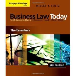   Books Business Law Today The Essentials [Paperback] Roger LeRoy