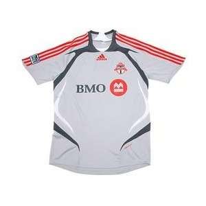  2008 adidas Toronto FC Authentic Away Jersey   Grey/Red 