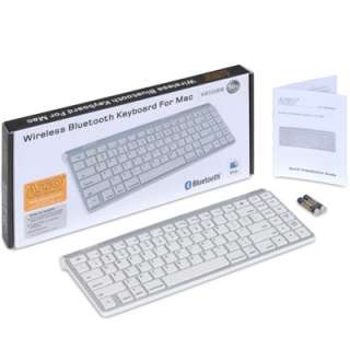 AZIO KB333BM White Bluetooth Wireless Mini Keyboard  