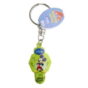  Mickey Torch Light Up Keychain   Mickey Mouse Lime Green: Toys & Games