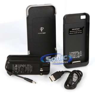 PowerMat PMM 1P4 B19 Wireless Charging System for iPhone 4 and 4S with 