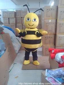 Bee Honeybee Bumblebee Mascot Costume Fancy Dress EPE  