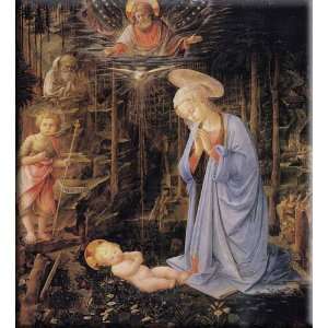   Bernard 15x16 Streched Canvas Art by Lippi, Filippino