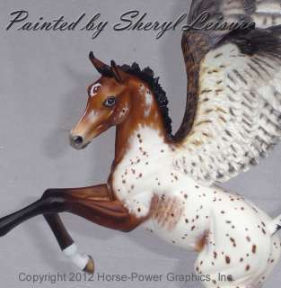   Model Horse Cantrell Resin Baby Seunta Appaloosa Pegasus Foal  