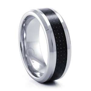  FINLEY Cobalt Chrome & Carbon Fiber Ring Jewelry