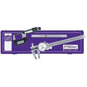 Aircraft Tool Supply Fowler Toolmaker Caliper & Micrometer Set  