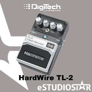 DigiTech Hardwire TL 2 Metal Distortion TL2 Guitar Stomp Pedal  