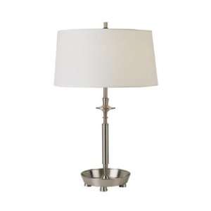  Bel Air 1 Light Nickel Table Lamp RTL 7691 NK: Home 