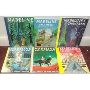   Set of 6 MADELINE Children Books   Ludwig Bemelmans 