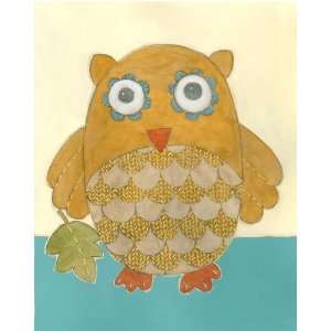  Lillians Owl Lovie I Canvas Reproduction