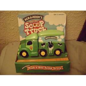  RC2 Ben & Jerrys Push N Roll Scoop Truck: Toys & Games