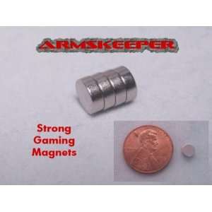 ArmsKeeper Magnets Strong Gaming Magnets (Large   3/16dia x 1/16 