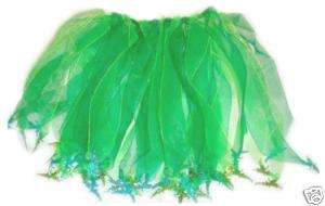 12 Green Fairy TINKERBELL TUTU Dance Ballet Costume  