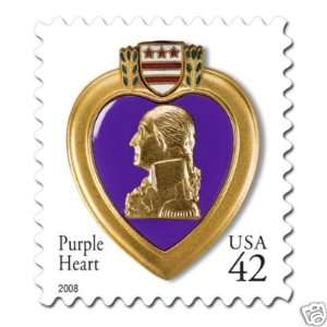   Heart pane of 20 x 42 cent us U.S. Postage Stamp 