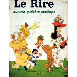 COMEDY ROMANCE RIRE (THE LAUGH) FRENCH HUMOR MAGAZINE  