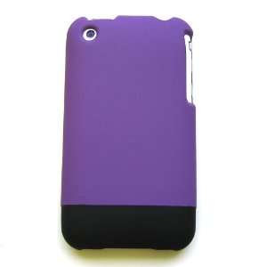  iPhone 3G & 3GS Two Pieces Rubberized Hard Case Back Cover Slider 