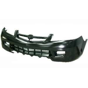   DK5 Acura MDX Primed Black Replacement Front Bumper Cover: Automotive