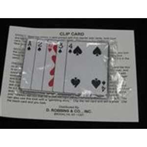   Clip Card  BB Poker  Close Up / Street Card Magic
