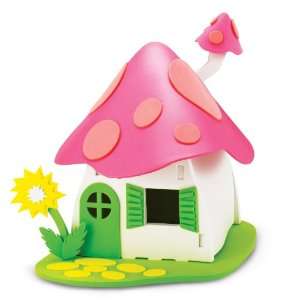  Foam Mushroom House Activity Party Supplies Toys & Games