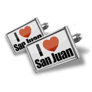 Cufflinks I Love SanJuan region: in Puerto Rico, United 