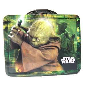  Star Wars Yoda Metal boys Tin Lunch Box Baby
