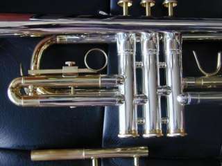 Berkeley NEW Bb C Trumpet (Silver & Gold) 798936801241  