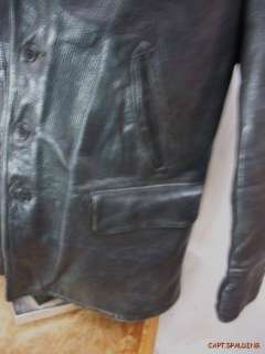   HorseHide Leather Shearling Shawl Collar BarnStormer Jacket.Coat