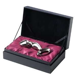 njoy Pfun Plug Prostate Massager, STAINLESS STEEL (Quantity of 1)