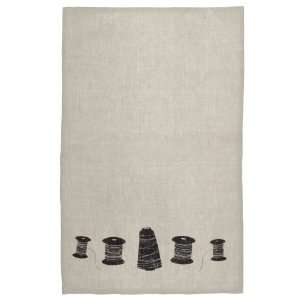    Fabricworm Gift, Sew Happy, Tightly Wound Tea Towel