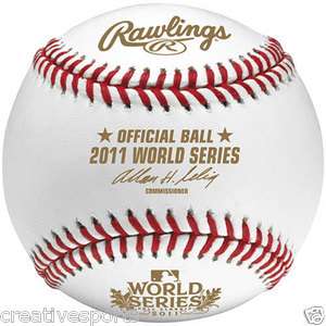 DOZEN OFFICIAL RAWLINGS 2011 WORLD SERIES BASEBALL  