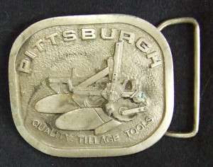 VTG Pittsburgh Quality Tillage Tools Belt Buckle  
