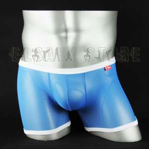 Uz Men Sexy Underwear Sheer See Through Brief Thong Boxer Tback Design 
