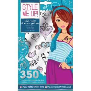  Style Me Up Washable Tattoos  Love Angel: Toys & Games