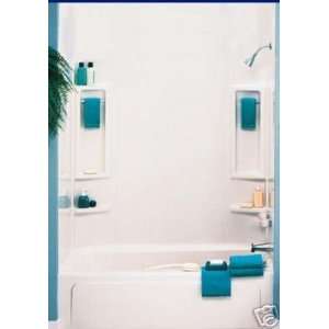    Tall White 5 Piece Bathtub Wall Surround Kit: Home Improvement