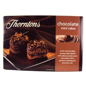 Thorntons Mini Chocolate Cakes 6 Pack Grocery & Gourmet Food