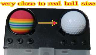 A99 golf 36pcs eva ball foam ball rainbow practice golf training